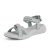 DREAM PAIRS Sandalias Deportivas Mujer Trekking Ligeros con Suela MD Antideslizante y Plantilla EVA para Playa Aire Libre,Size 38.5,Gris,QDL19001L